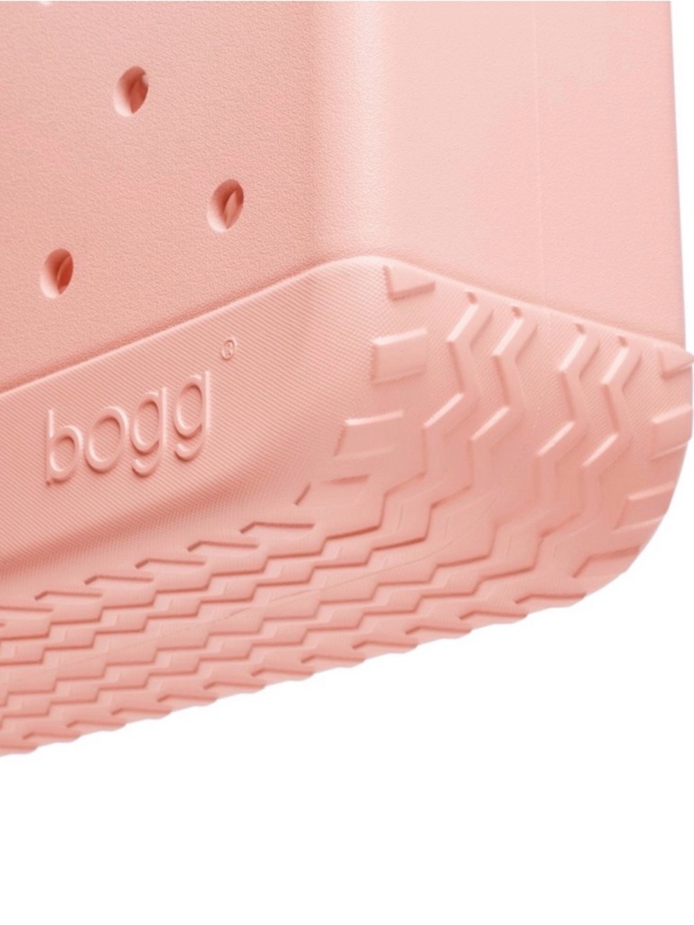 BOGG BAG Baby Bogg Tote Peach Daiquiri Pink Washable Beach Bag w/ Insert - Picture 4 of 5